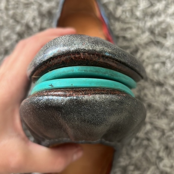 Tieks Custom Holographic Ballet Flats Shoes - Picture 10 of 17